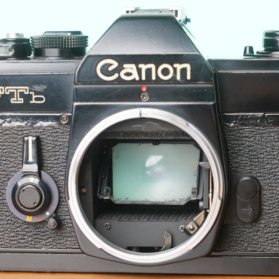 完動品◎Canon FTb-N ブラック ボディ フィルムカメラ #48の画像