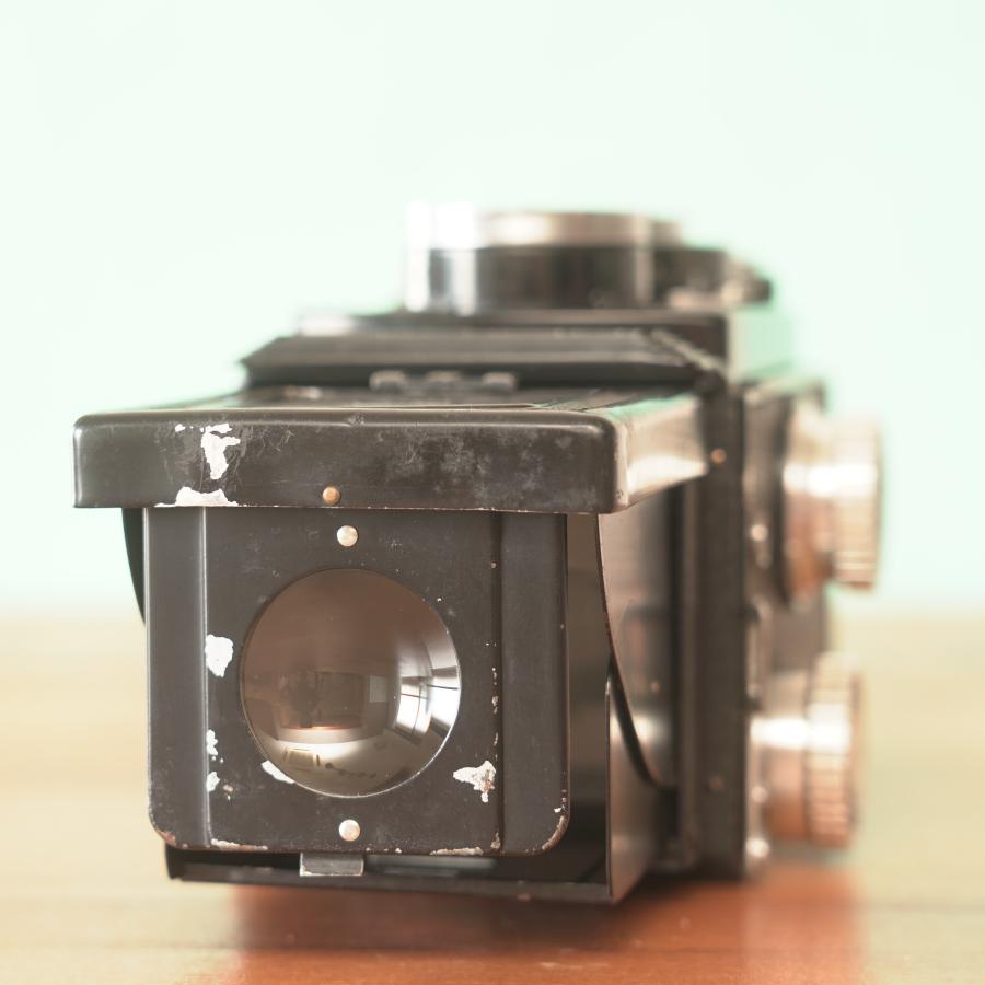 動作確認済み◎東京光学 PRIMOFLEX 二眼レフ フィルムカメラ #052 