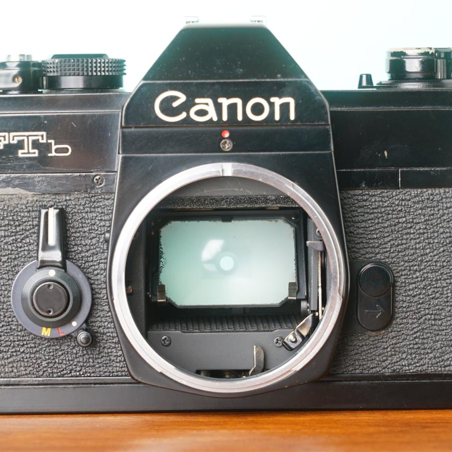 完動品◎Canon FTb-N ブラック ボディ フィルムカメラ #47 Canon FTb