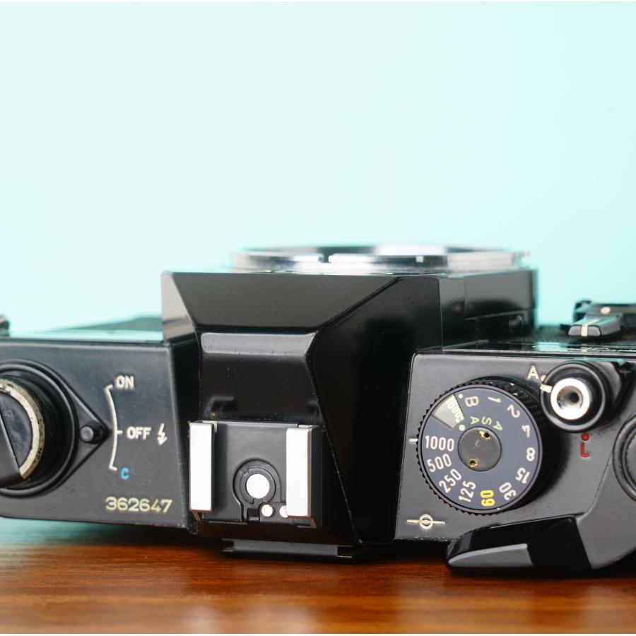 完動品◎Canon FTb-N ブラック ボディ フィルムカメラ #47 Canon FTb