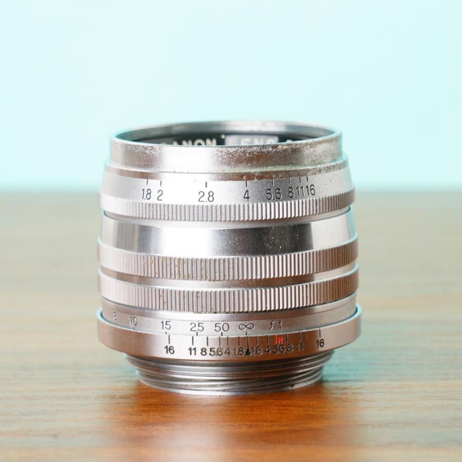 CANON SERENAR 50mm F1.8 L39マウント キャノン Serenar 50mm F1.8 ライカLマウント (L39) 58