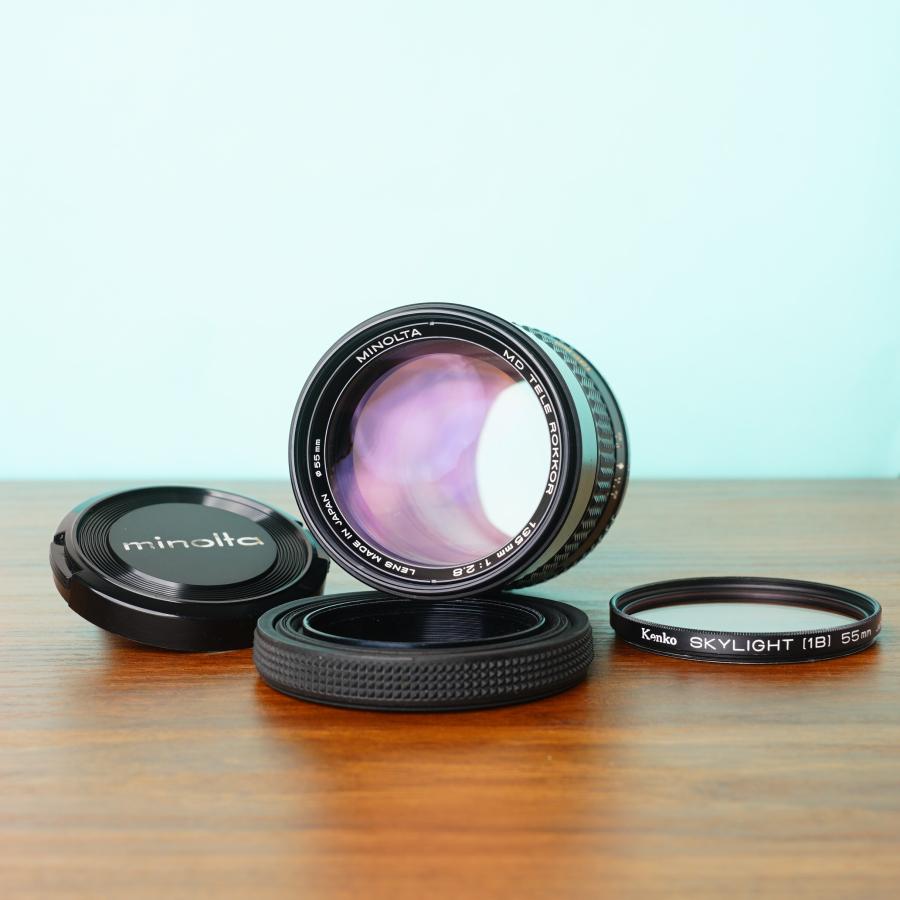 ミノルタ MD TELE ROKKOR 135mm f2.8 オールドレンズ86 コニカミノルタ ミノルタ MD TELE ROKKOR 135mm f2.8 オールド