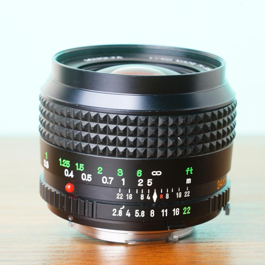 ミノルタ MD W. ROKKOR 24mm f2.8 広角 オールドレンズ88 コニカミノルタ ミノルタ MD W. ROKKOR 24mm f2.8 広角 オールド
