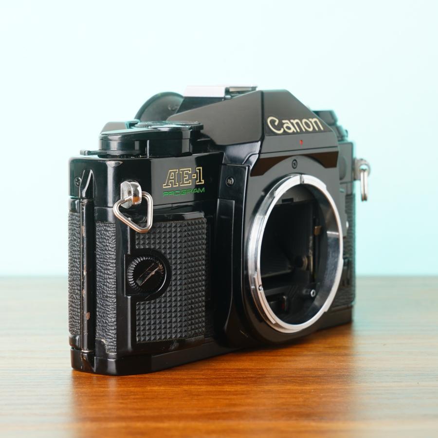 【美品・革ケース付】キヤノン Canon AE-1 Program ボディ キヤノン（Canon） 【完動品／整備済】Canon AE-1 Program ボディ