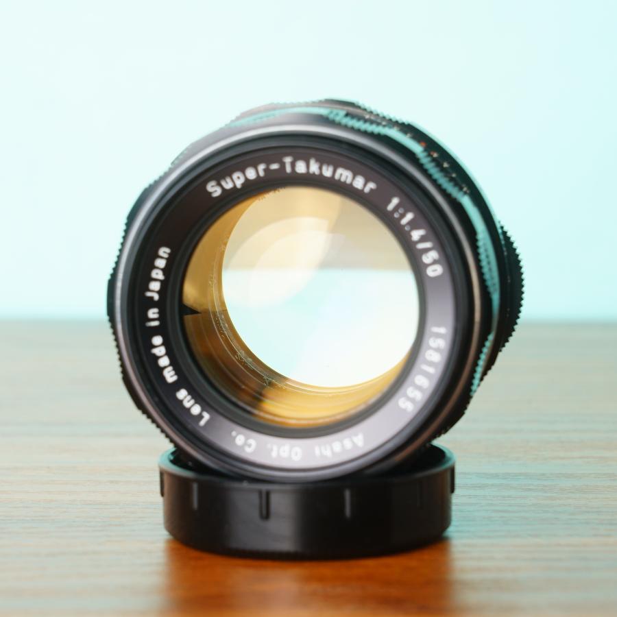 【前期8枚玉】Super Takumar 50mm F1.4 M42マウント ペンタックス [8枚玉] Super Takumar 50mm f1.4 オールドレンズ