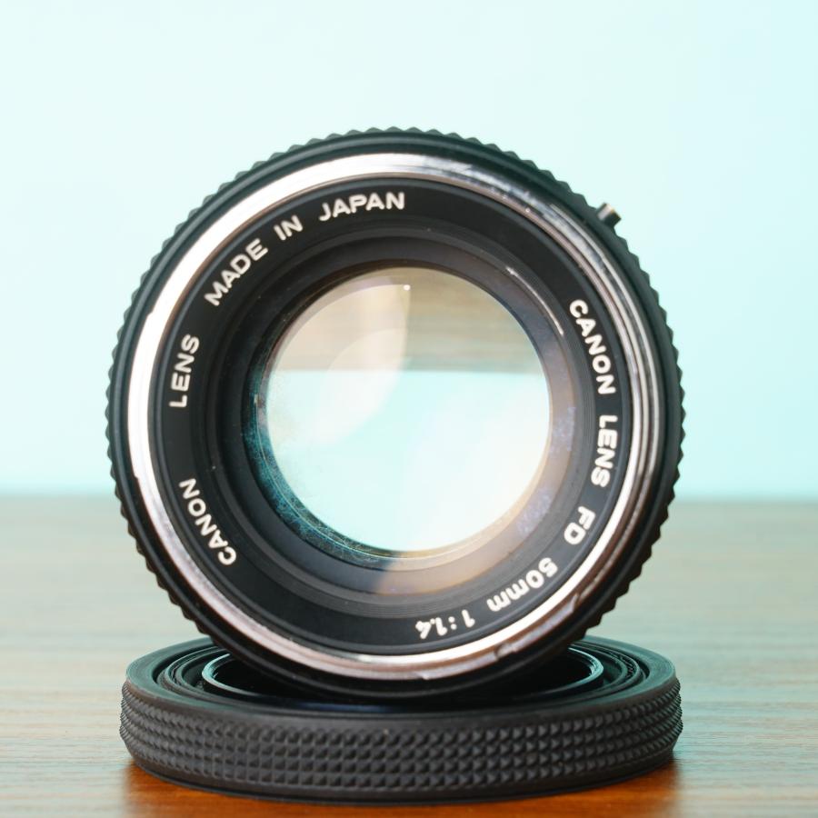 訳あり特価] Canon FD 50mm f1.4 オールドレンズ #10