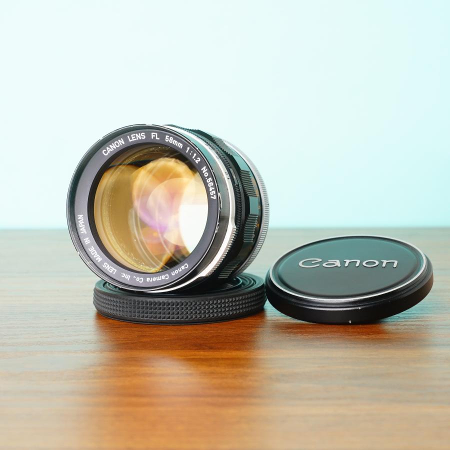 Canon　オールドレンズ　FL 58mm F1.2 キヤノン（Canon） Canon FL 58mm f1.2 オールドレンズ #57 : カメラの