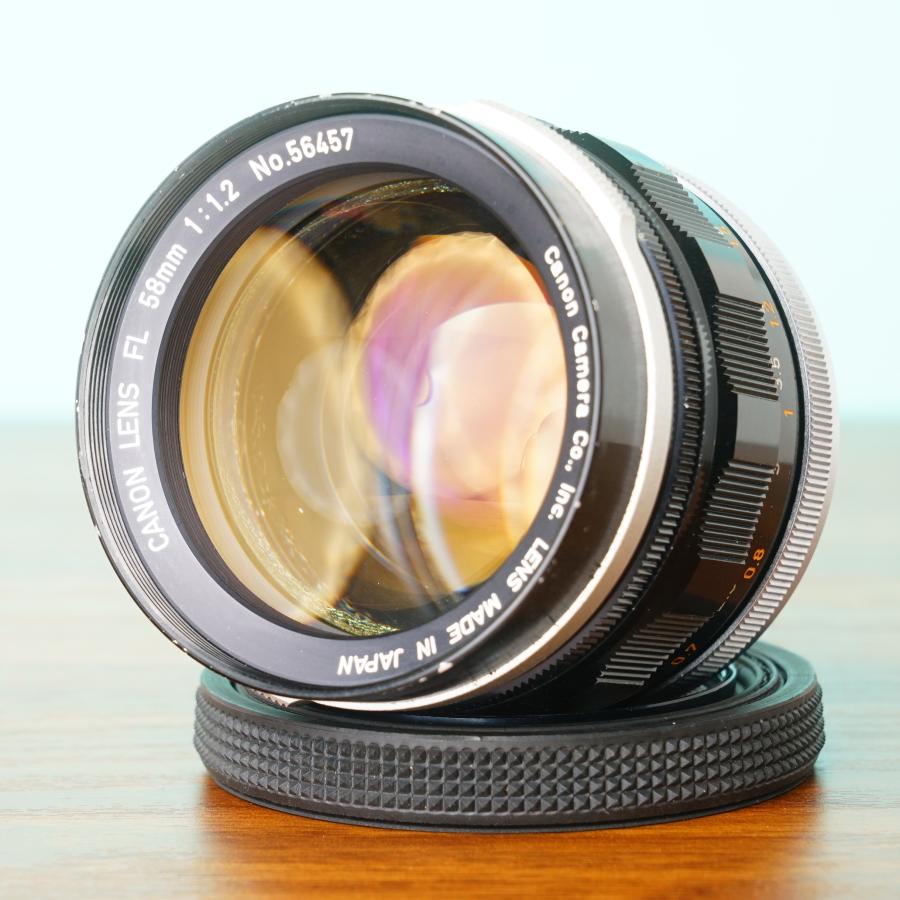 Canon FL 58mm f1.2 オールドレンズ #57