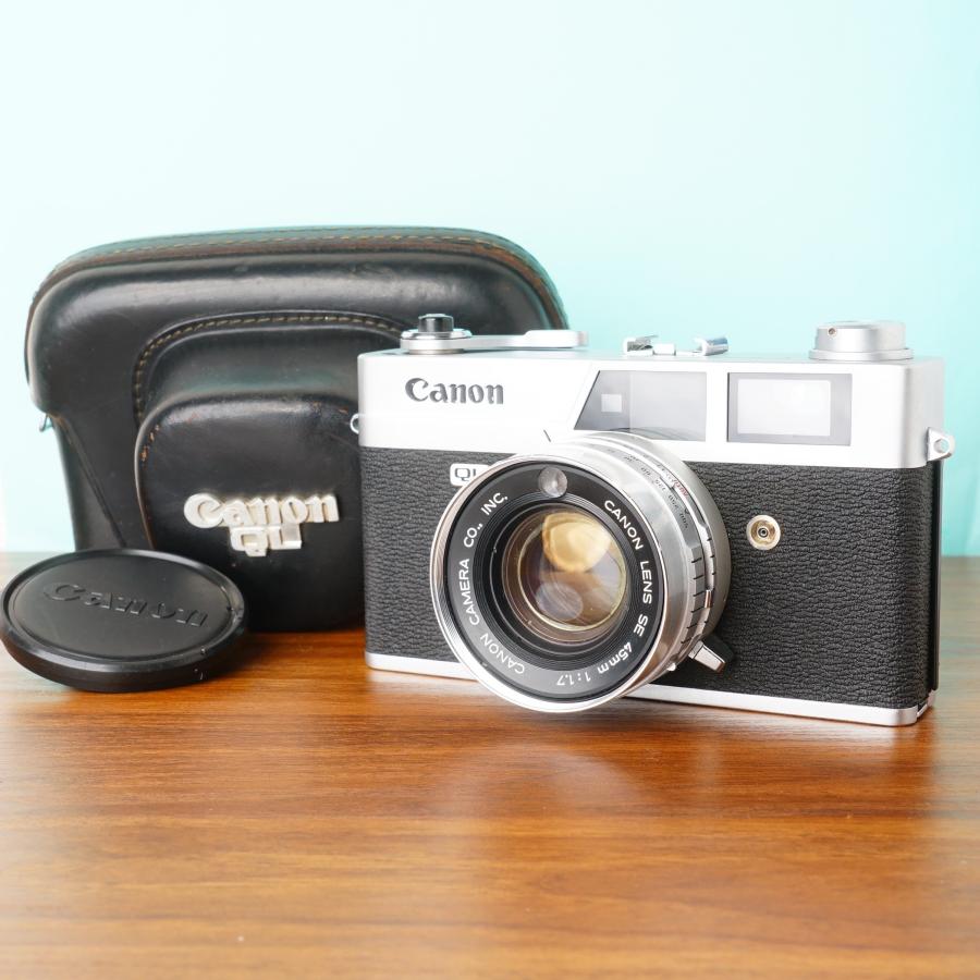 整備品 Canon ql 17 フィルムカメラ 作動完璧確認済 実用良品 Canon New Canonet QL17の分解｜フィルムカメラ修理のアクアカメラ
