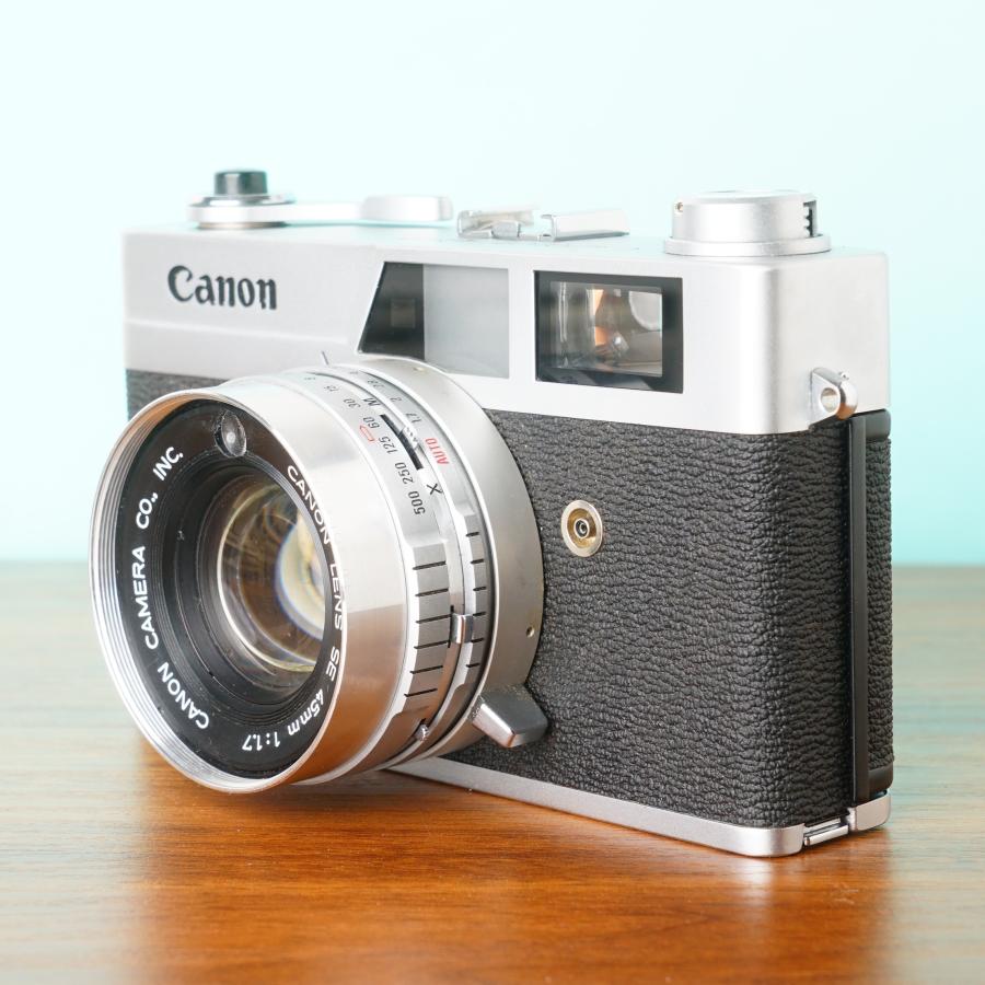 完動品◎CANON キャノネットQL17 フィルムカメラ #35 キヤノン 完動品◎CANON キャノネットQL17 フィルムカメラ #35