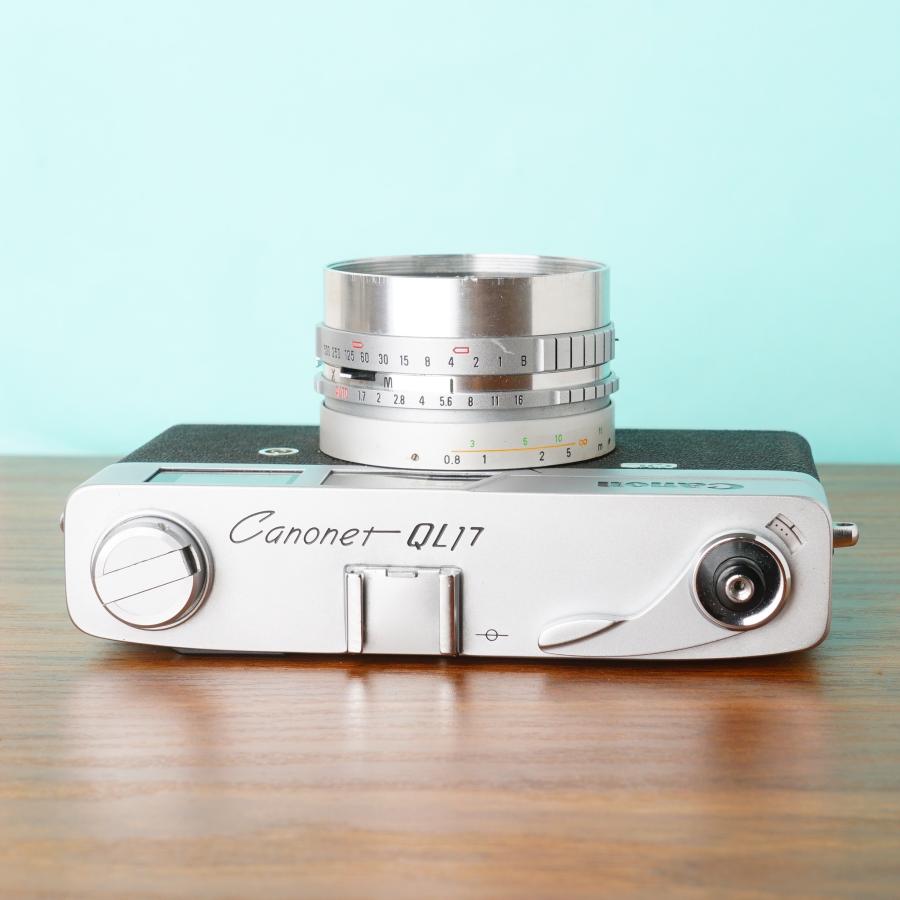 完動品◎CANON キャノネットQL17 フィルムカメラ #35 キヤノン 完動品◎CANON キャノネットQL17 フィルムカメラ #35