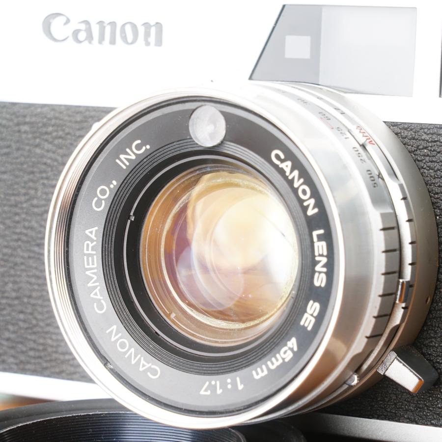 キヤノン 完動品◎CANON キャノネットQL17 フィルムカメラ #35