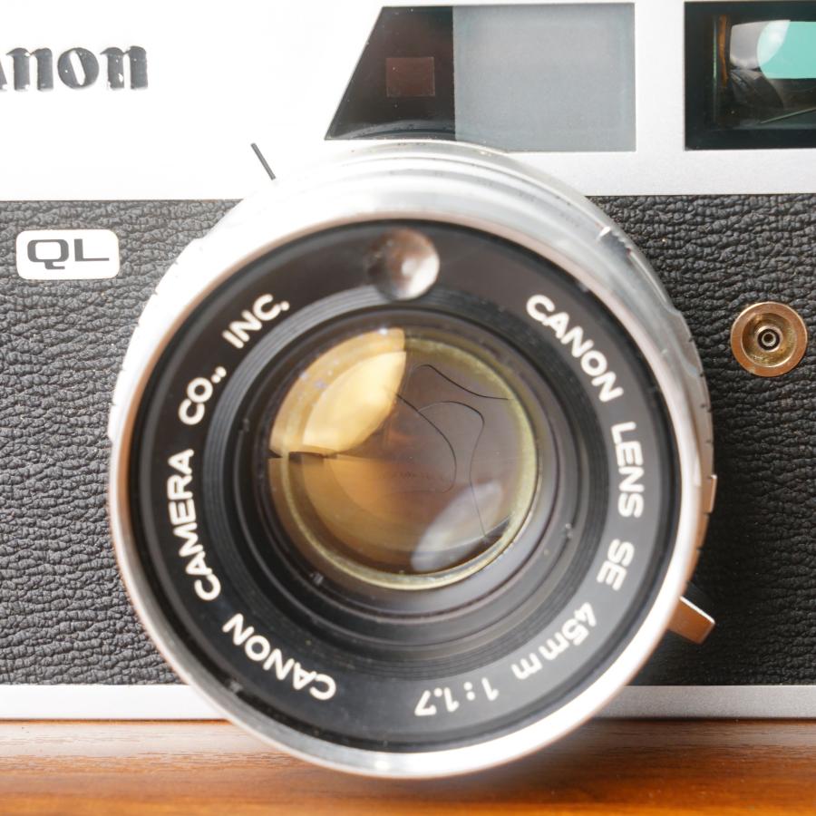 完動品◎CANON キャノネットQL17 フィルムカメラ #35 キヤノン 完動品◎CANON キャノネットQL17 フィルムカメラ #35