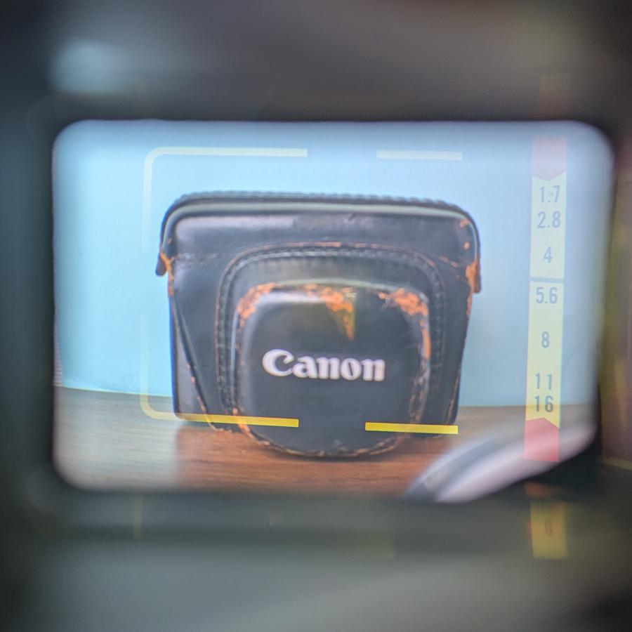 キヤノン 完動品◎Canon ニューキャノネットQL17 G-III フィルム