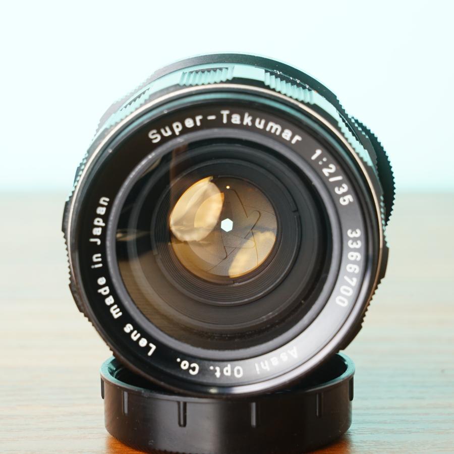 ペンタックス Super Takumar 35mm f2 広角 オールドレンズ