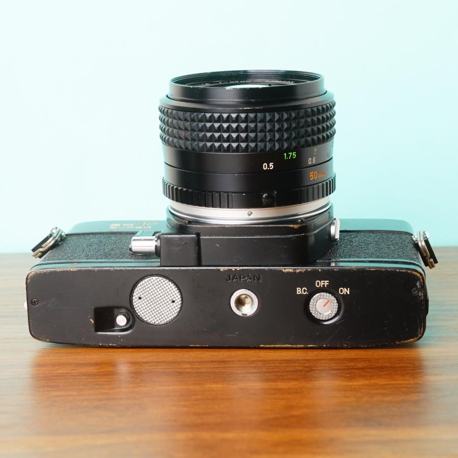 完動品◎ミノルタSRT SUPER ブラック ROKKOR 50mm f1.4 48/425の画像