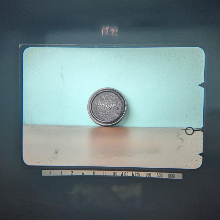 完動品◎ミノルタSRT SUPER ブラック ROKKOR 50mm f1.4 48/425の画像