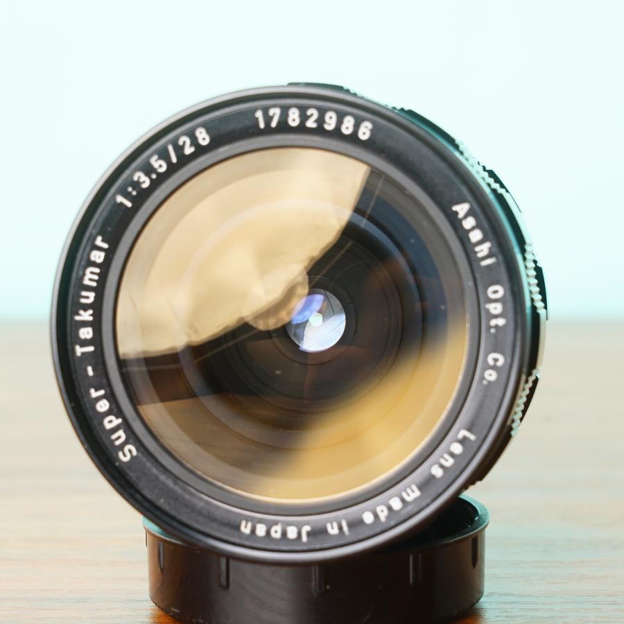 PENTAX - ◆貴重な前期型◆ PENTAX Super Takumar 28mm F3.5 Takumar 28mm F3.5比較（外観） | てぃsぉんっごおどぃでのページ