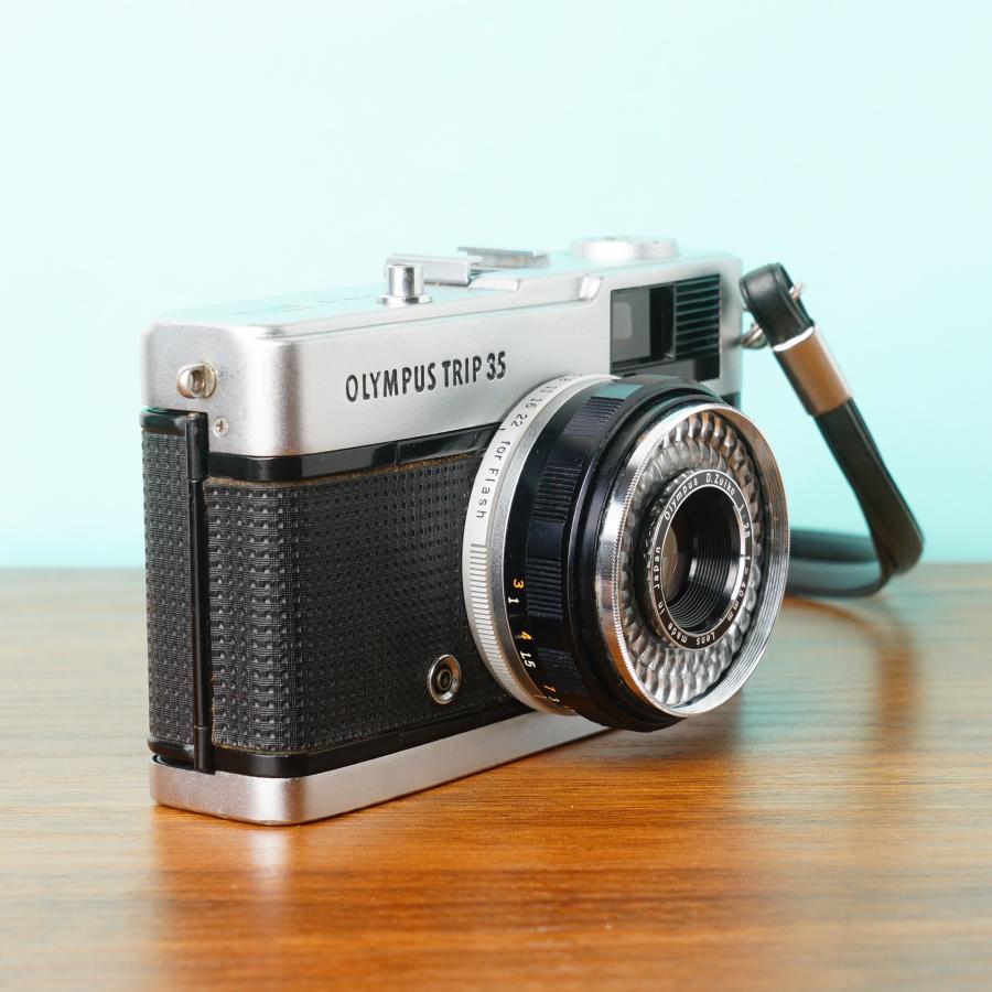 完動品◎オリンパス TRIP35 フィルムカメラ #28ディスカウント 整備済