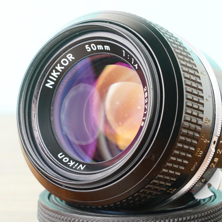ニコン（Nikon） 非Ai NIKKOR 50mm f1.4 オールドレンズ #13 : カメラ