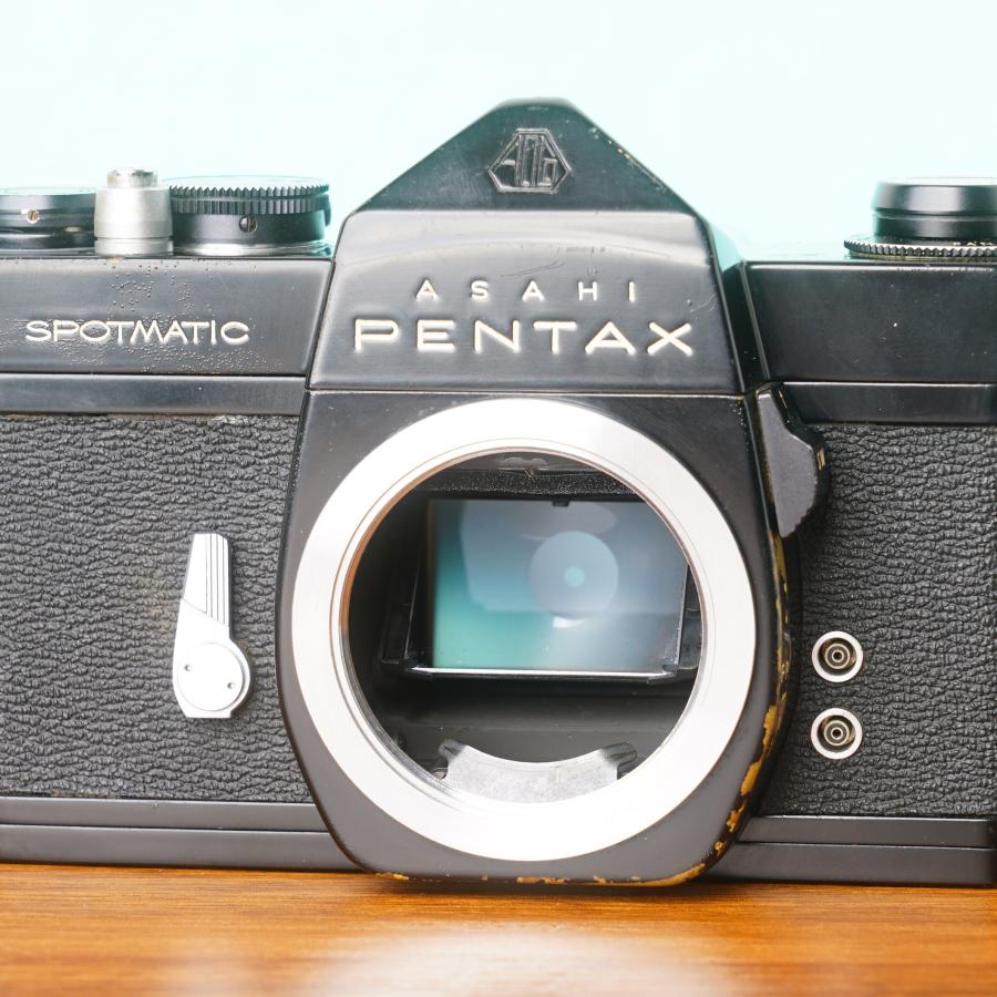 完動品◎ペンタックスSP ブラック 55mm f1.8 フィルムカメラ35