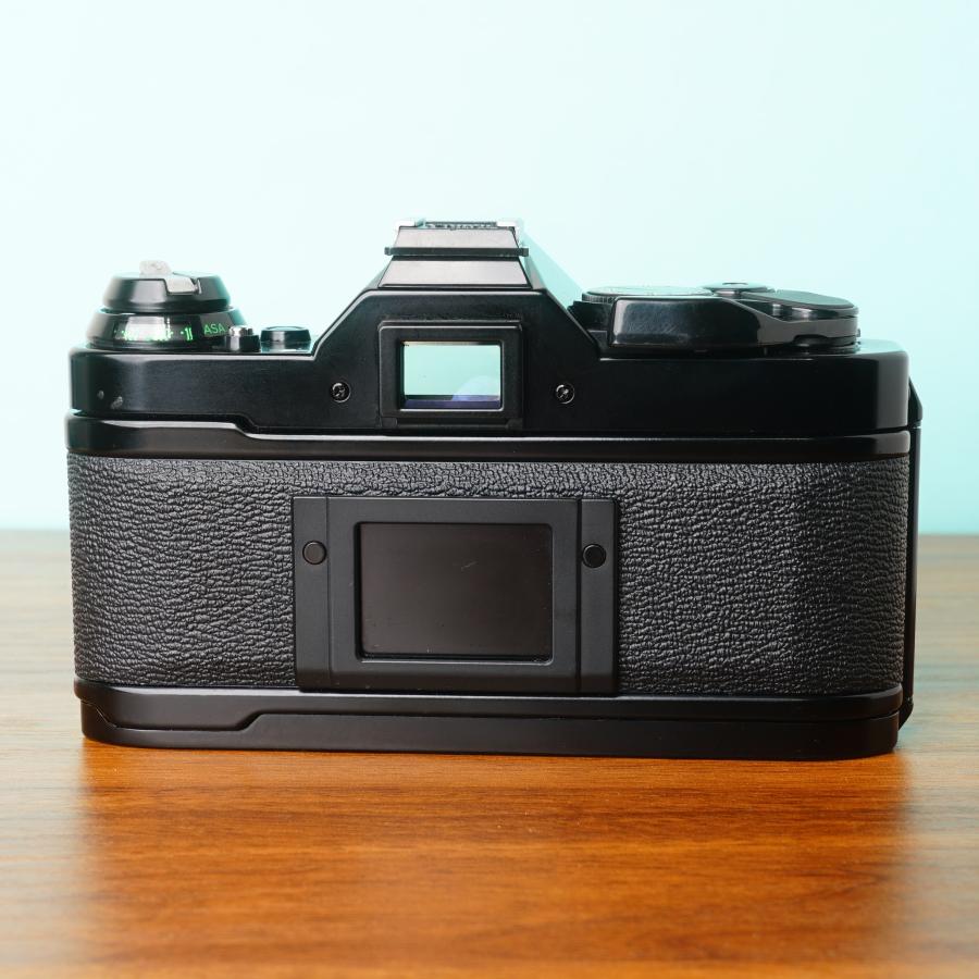 Canon AE-1 プログラム ブラックボディ キヤノン [美品] 完動品◎Canon AE-1 Program ブラック ボディ
