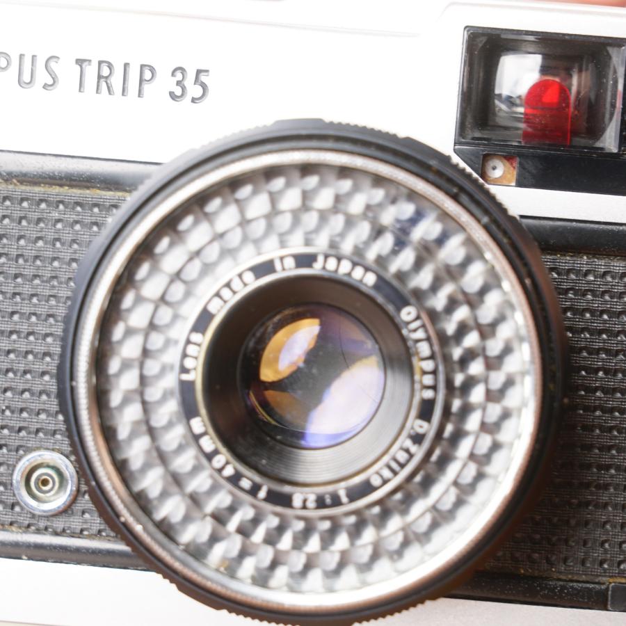 【完動品 美品】OLYMPUS TRIP 35 コンパクトフィルム 動作確認済み 楽天市場】【整備済】【保証付 】 オリンパス OLYMPUS TRIP 35