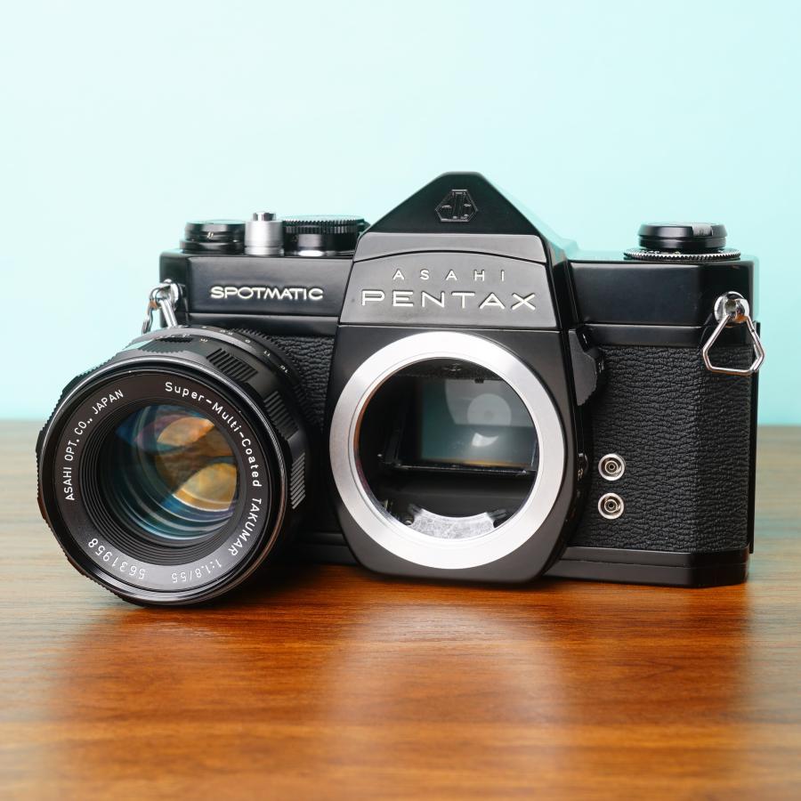 ペンタックス [美品]完動品◎ペンタックスSP ブラック 55mm f1.8
