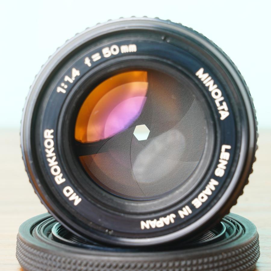 完動品◎ミノルタ XD 50mm f1.4 フィルムカメラ 38/04