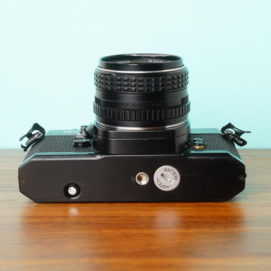 完動品◎ペンタックスKM ブラック 55mm f1.8 フィルムカメラ #61