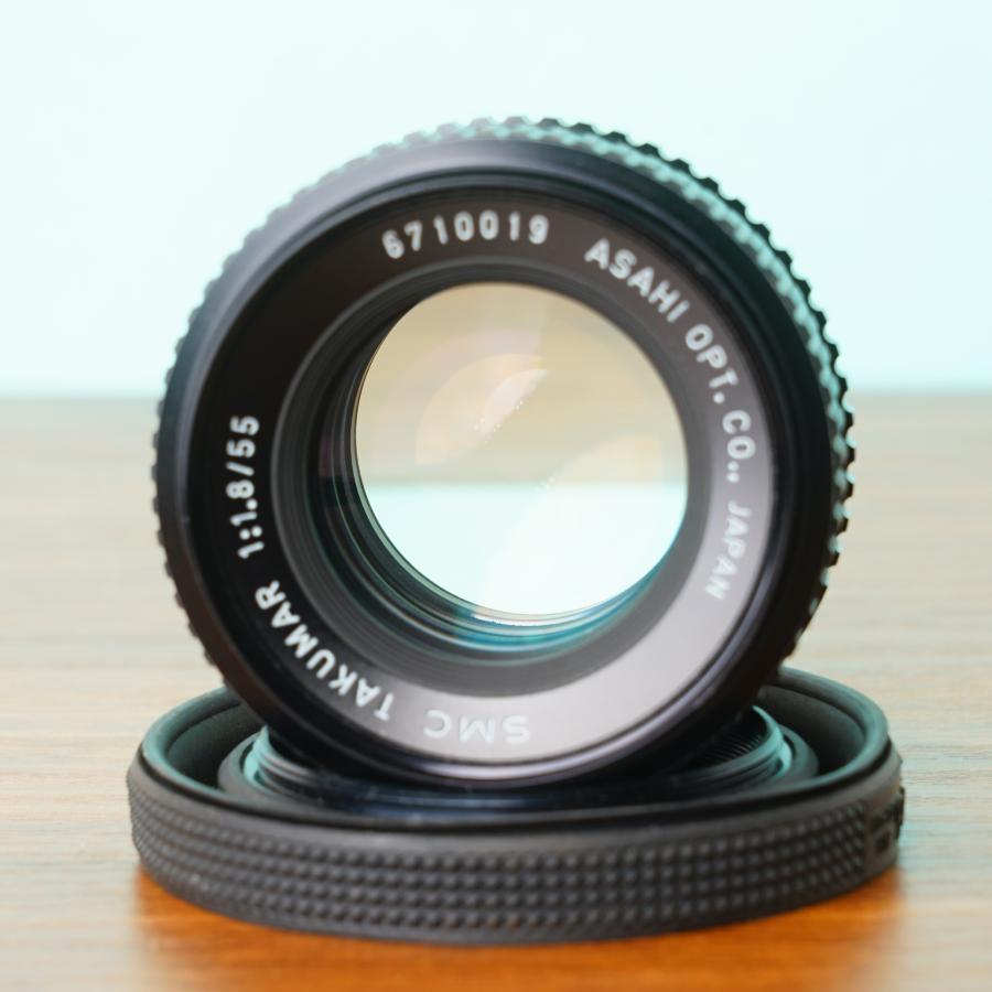ペンタックス　SPF+55/1.8 動作品。 ペンタックス 完動品◎ペンタックスSPF 55mm f1.8 フィルム