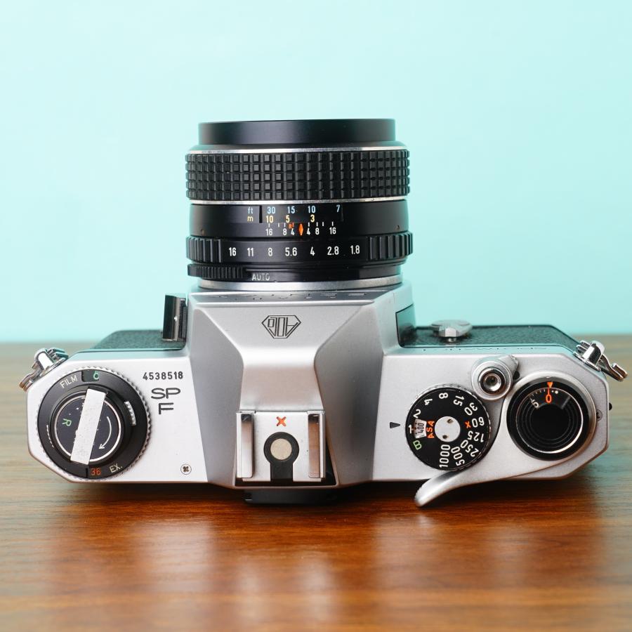 ペンタックス　SPF+55/1.8 動作品。 ペンタックス 完動品◎ペンタックスSPF 55mm f1.8 フィルム