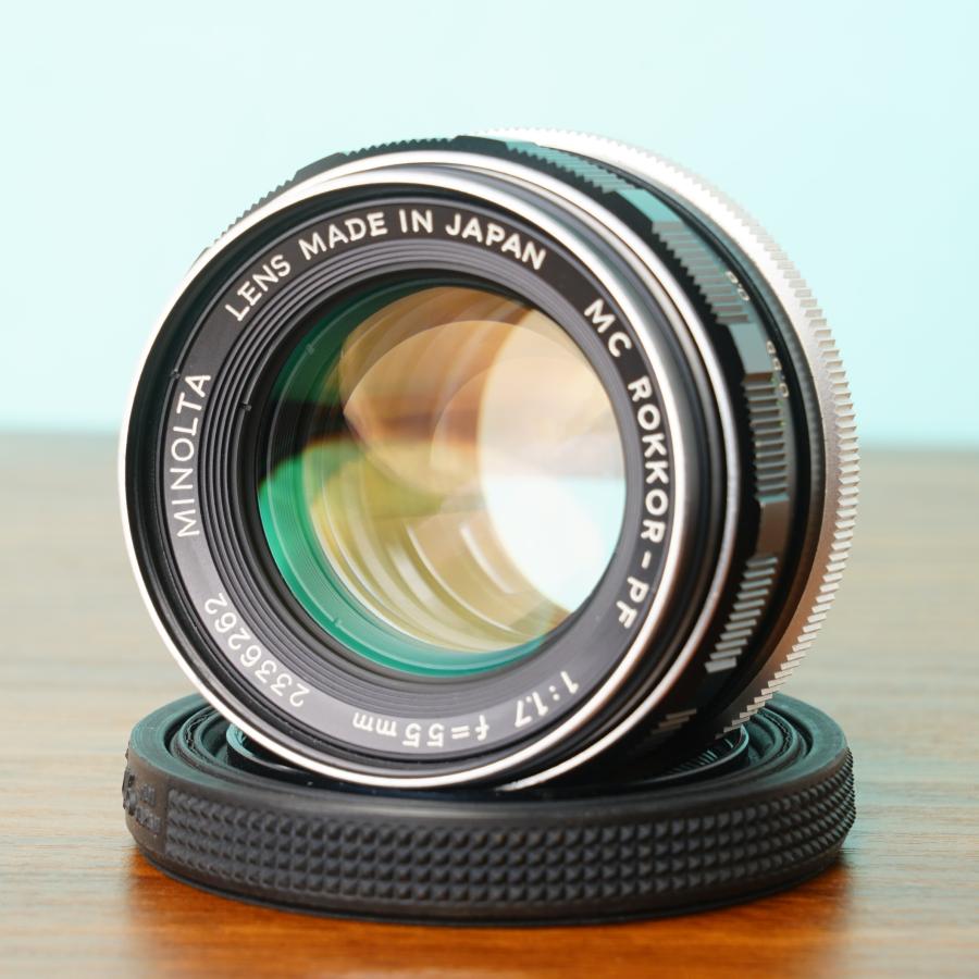 コニカミノルタ 完動品◎ミノルタSRT101 55mm f1.7 344/262