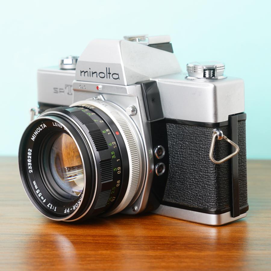 コニカミノルタ 完動品◎ミノルタSRT101 55mm f1.7 344/262