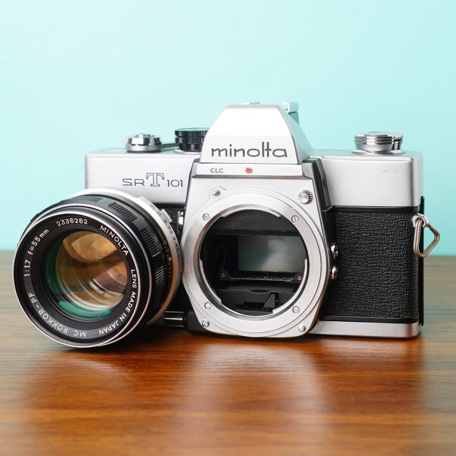 コニカミノルタ 完動品◎ミノルタSRT101 55mm f1.7 344/262