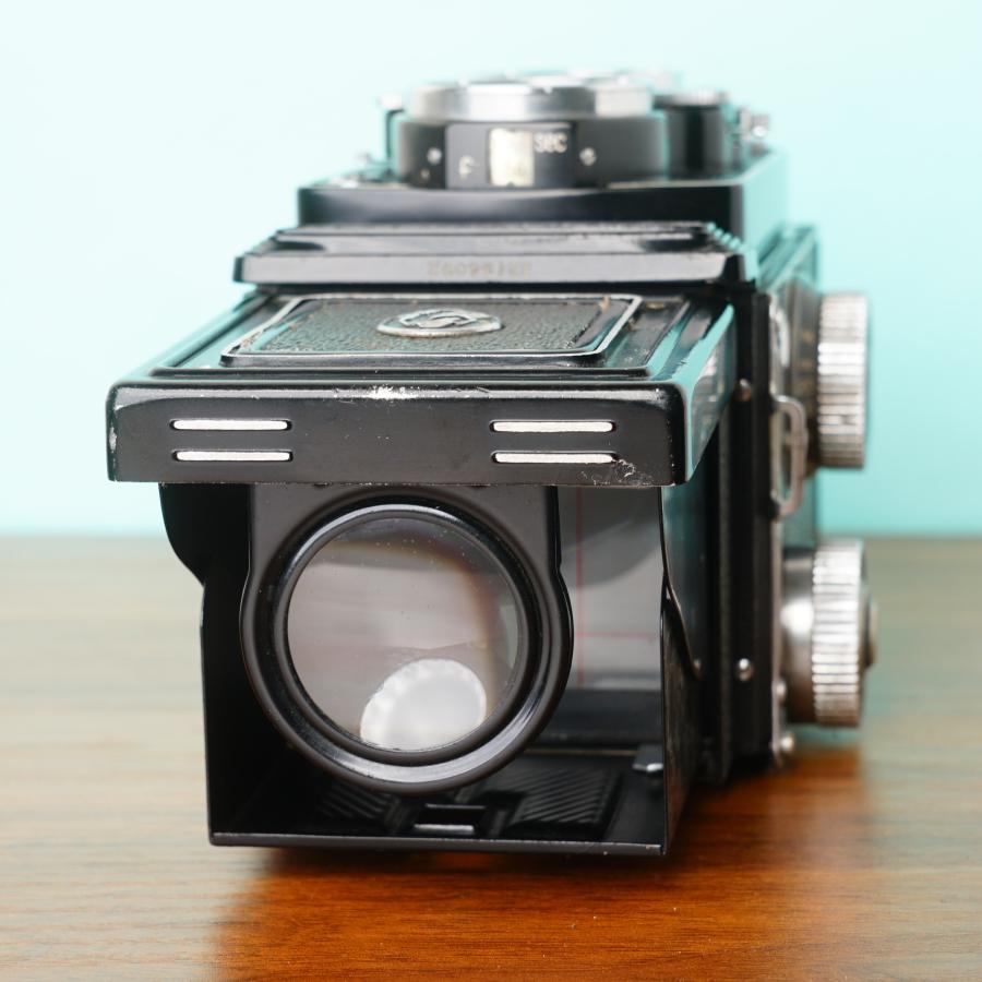 Yashicaflex 新B型 二眼レフカメラ YASHICA 完動品◎YASHICAFLEX 新B型 二眼レフ フィルムカメラ