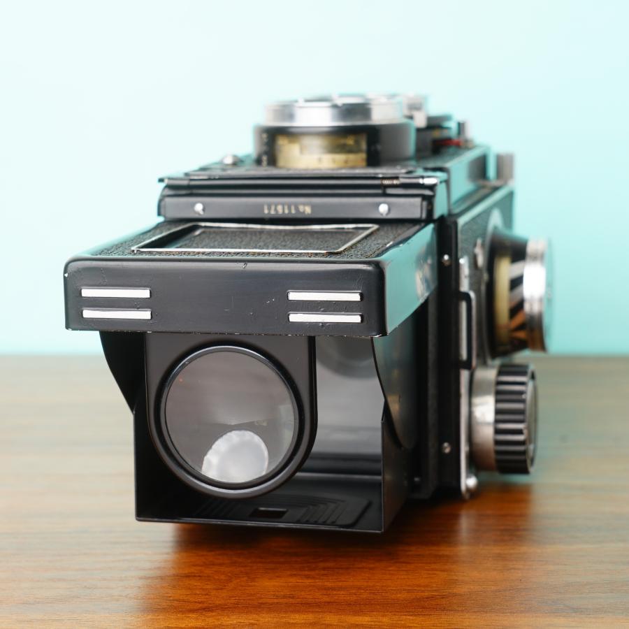 完動品◎RICOHFLEX DIA L 露出計付き 二眼レフ フィルムカメラ71 リコー 完動品◎RICOHFLEX DIA L 露出計付き 二眼レフ フィルム