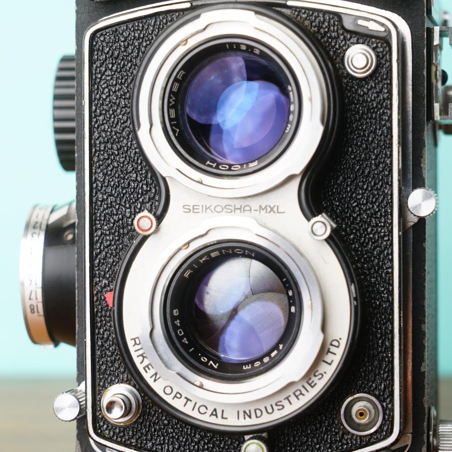 リコー 完動品◎RICOHFLEX DIA L 露出計付き 二眼レフ フィルム