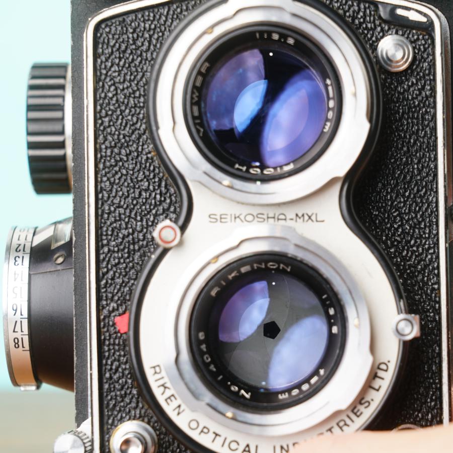 リコー 完動品◎RICOHFLEX DIA L 露出計付き 二眼レフ フィルム