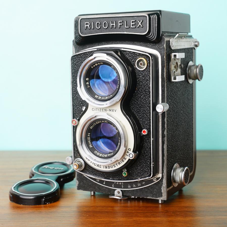 完動品◎RICOHFLEX NEW DIA 二眼レフ フィルムカメラ #12 リコー 完動品◎RICOHFLEX NEW DIA 二眼レフ フィルムカメラ #63