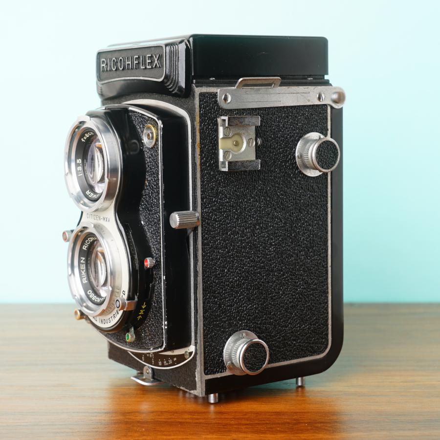 RICOH - 完動品◎RICOHFLEX NEW DIA 二眼レフ フィルムカメラ #55 リコー 完動品◎RICOHFLEX NEW DIA 二眼レフ フィルムカメラ #63