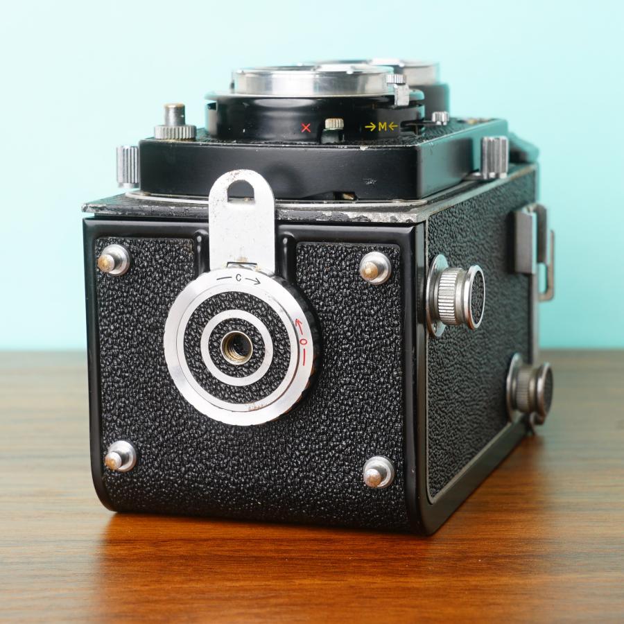 完動品◎RICOHFLEX NEW DIA 二眼レフ フィルムカメラ #12 リコー 完動品◎RICOHFLEX NEW DIA 二眼レフ フィルムカメラ #63