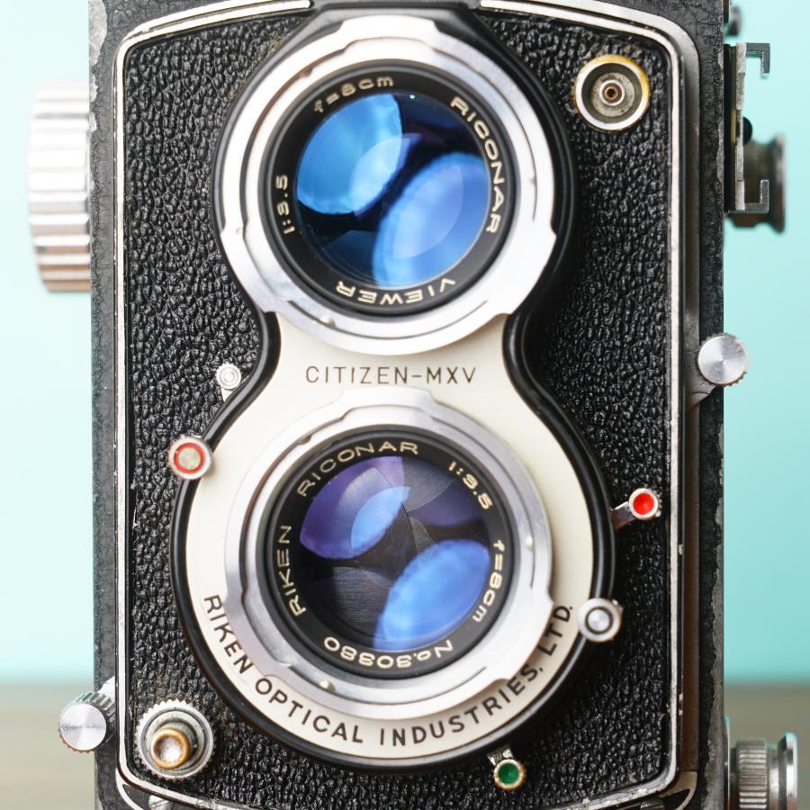 リコー 完動品◎RICOHFLEX NEW DIA 二眼レフ フィルムカメラ #63