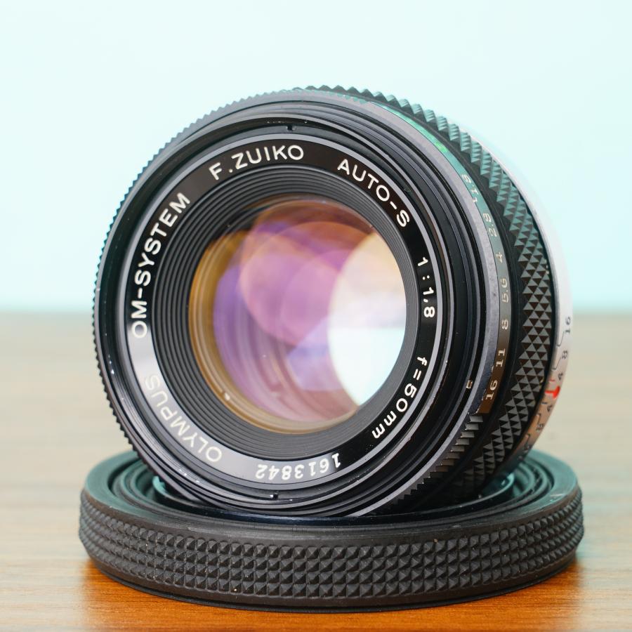 完動品◎オリンパス OM-1 ブラック 50mm F1.8 #16