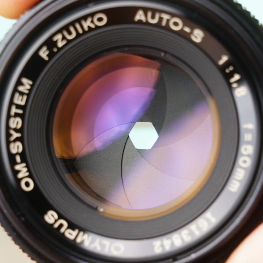 完動品◎オリンパス OM-1 ブラック 50mm F1.8 #16