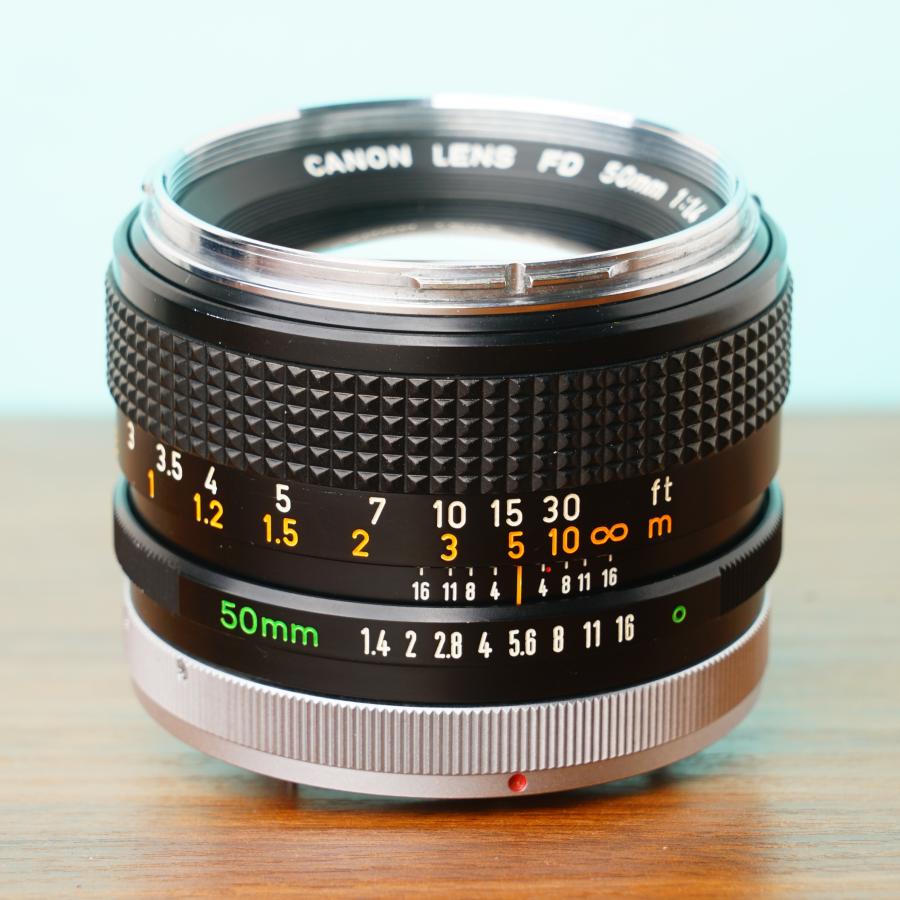 CANON FD 50mm f1.4 初期型 オールドレンズ #72 キヤノン CANON FD 50mm f1.4 初期型 オールドレンズ #72