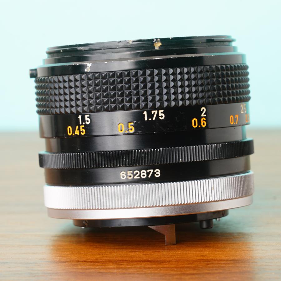 [訳あり]CANON FD 50mm f1.4 S.S.C オールドレンズ 73 キヤノン [訳あり特価] CANON FD 50mm f1.4 S.S.C オールド