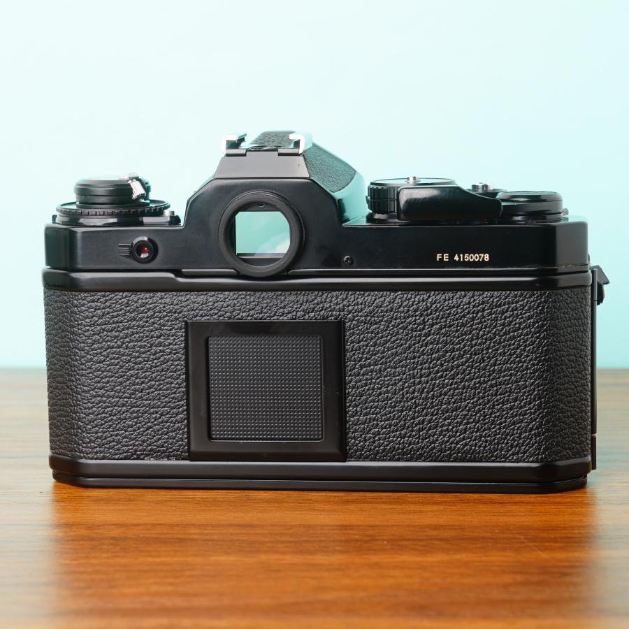 美品] 完動品◎ニコン FE ブラック ボディ フィルムカメラ 防湿