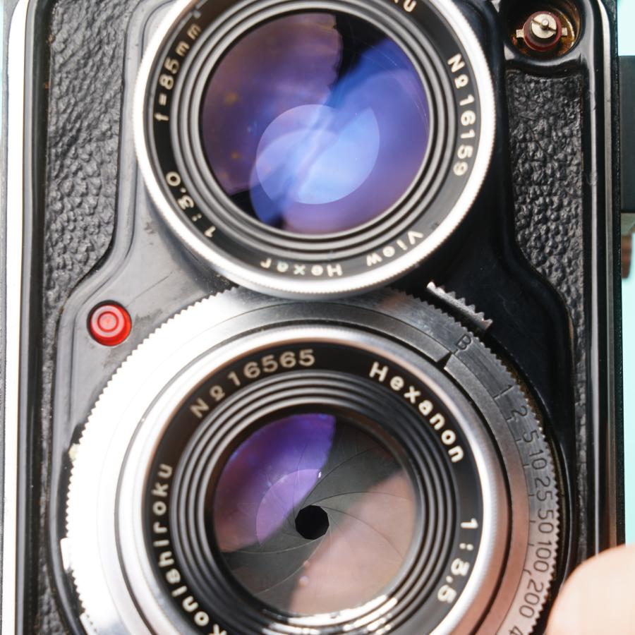 コニカミノルタ（KONICA MINOLTA） 完動品◎コニカ KONIFLEX 二眼レフ