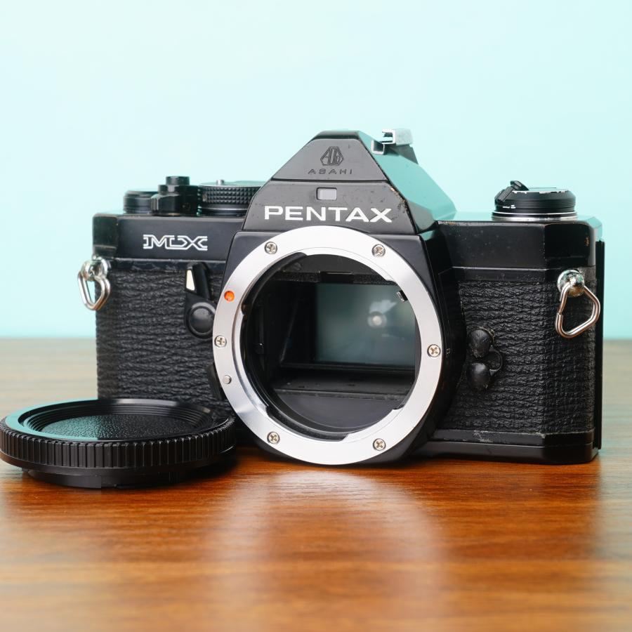 ペンタックス 完動品◎ペンタックスMX ブラック フィルムカメラ
